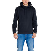 Calvin Klein Jeans Black Cotton Hoody -   -  Calvin Klein Jeans.